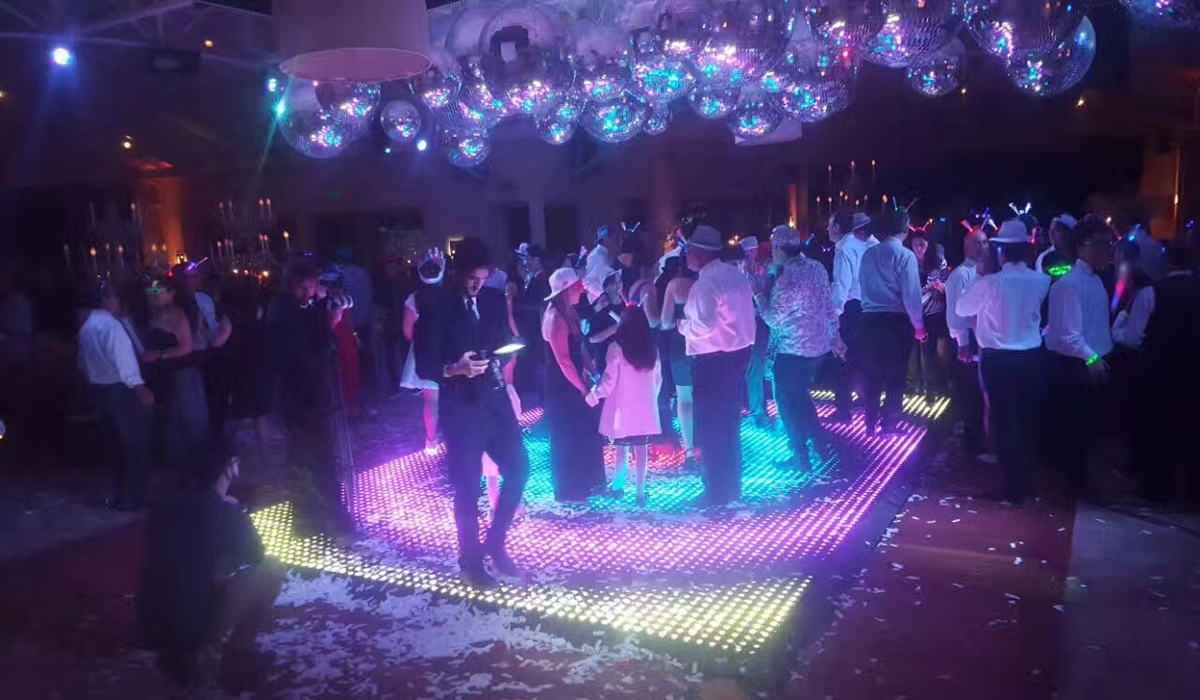 Waterproof Outdoor High Sensitivity Wireless LED Pixel Dance Floor 
