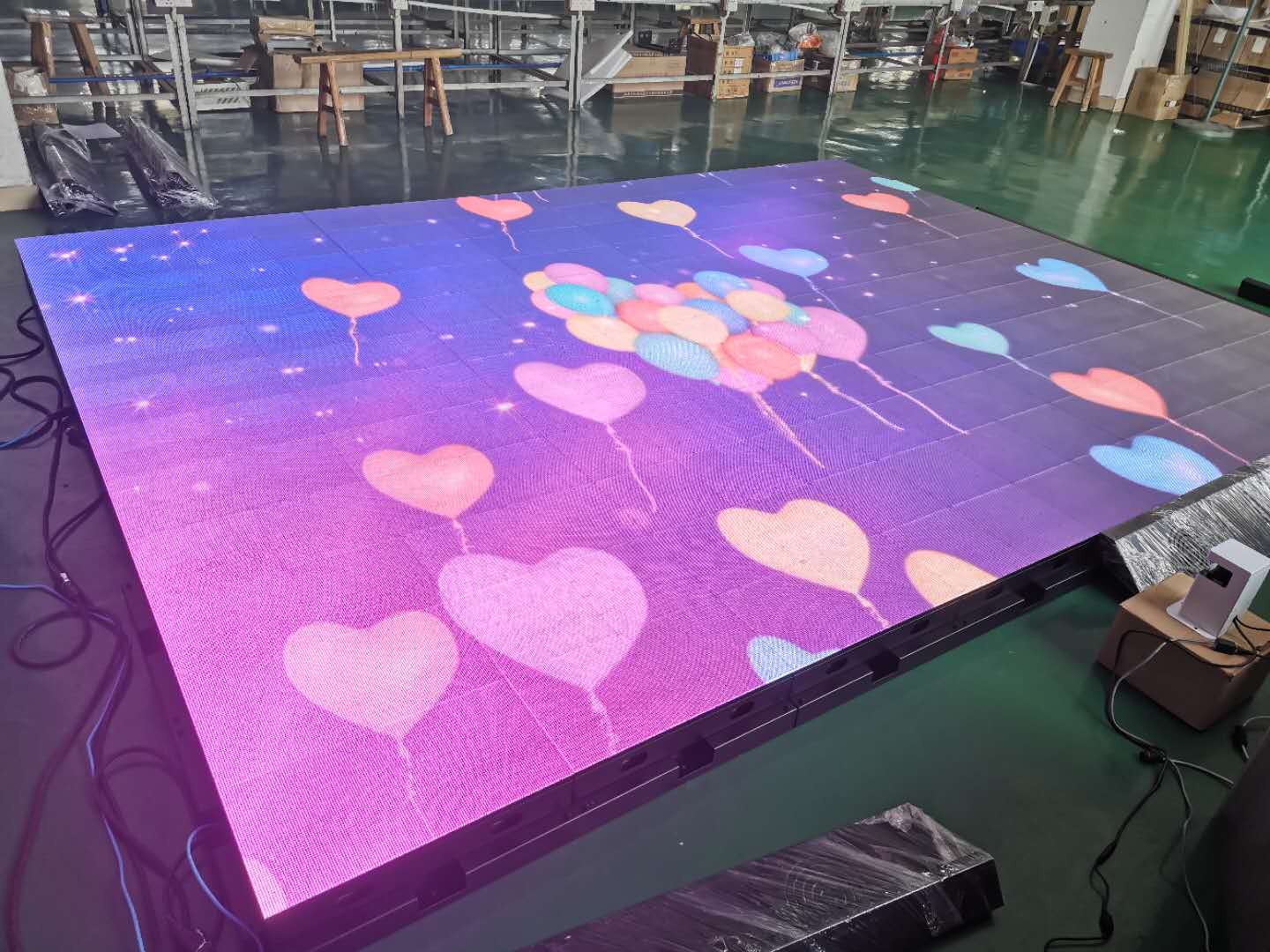 New Advanced High Quality Indoor Hd Panels Tiles Portable Floor