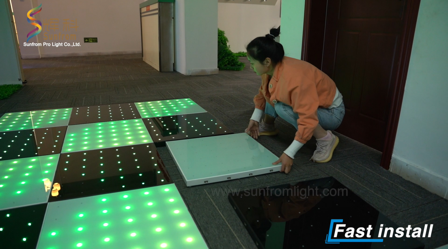 Newest Waterproof Led Dance Floor For Holiday Party Wedding Club Stage Show