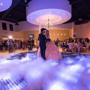 Factory Selling Rgb Tiles Magnetic Led Wedding Dance Floor Panels