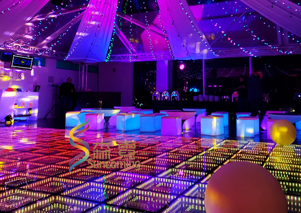 Club Portable Wired Dance Floor